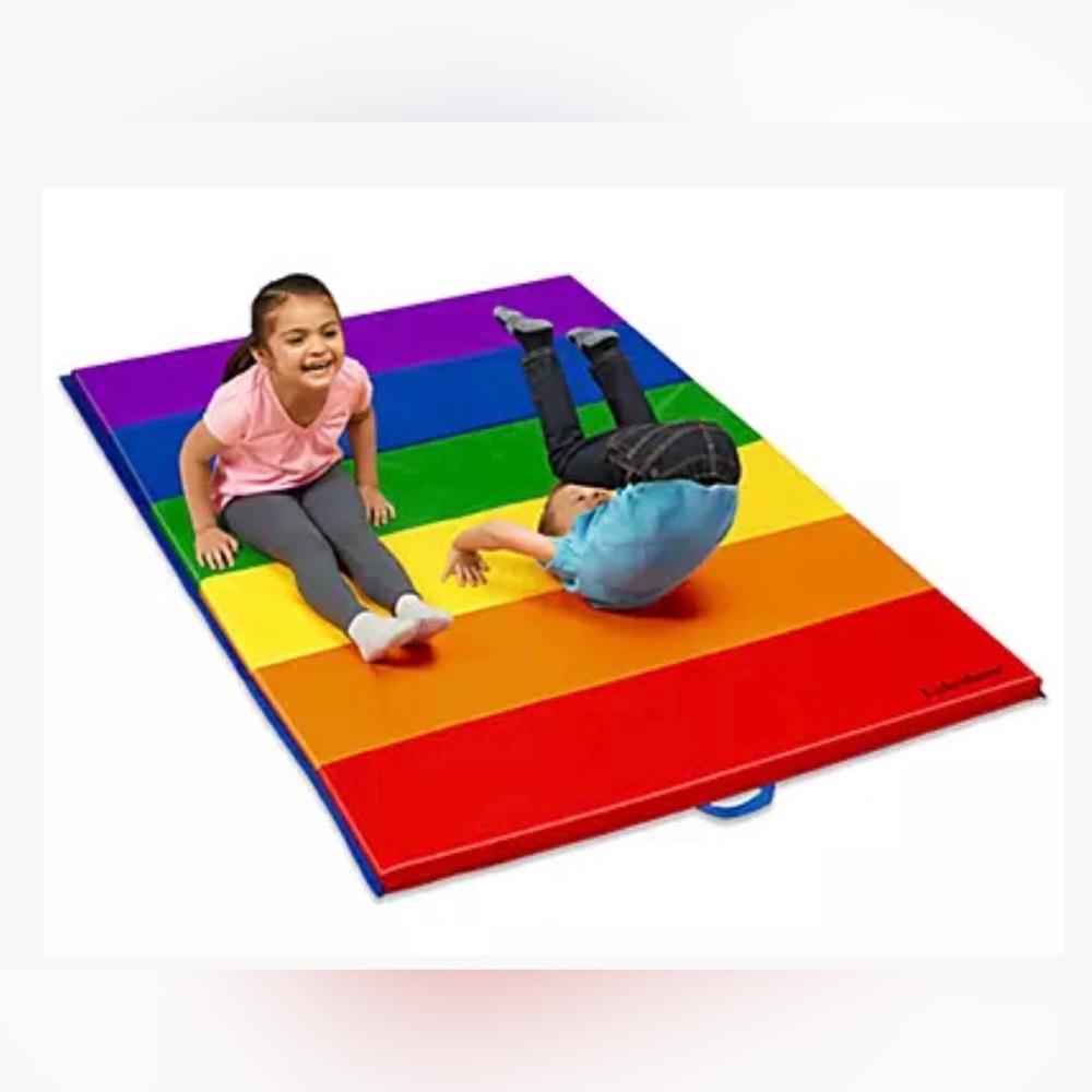 Super-Safe Colorful Play Tumbling Mat for Kids